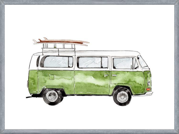 Cuadro Green Mini Van