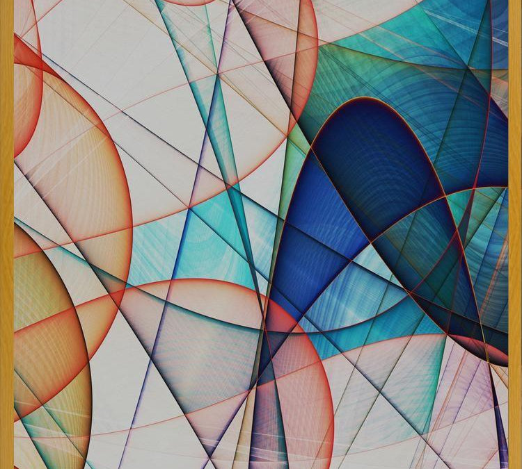 Cuadro The Fractal Dance 5
