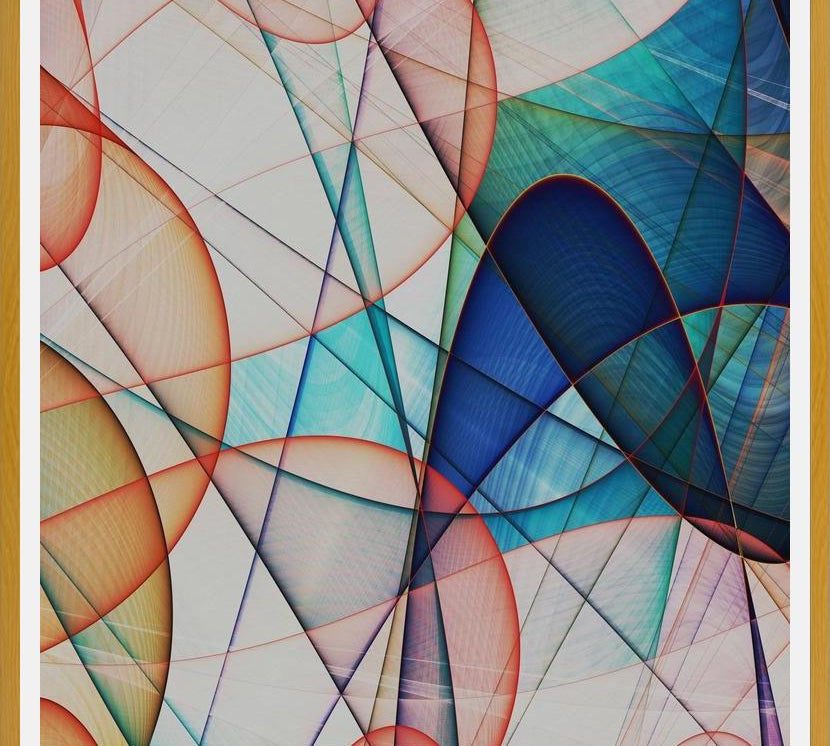 Cuadro The Fractal Dance 5