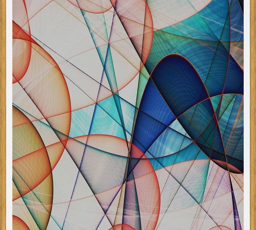 Cuadro The Fractal Dance 5