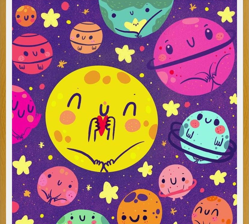 Cuadro Planetas