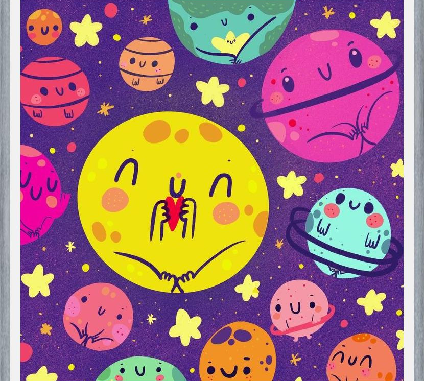 Cuadro Planetas
