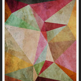 Cuadro Interconnected Triangles 2