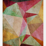 Cuadro Interconnected Triangles 2
