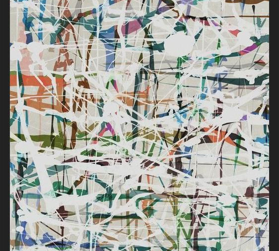 Cuadro Urban Pollock 8