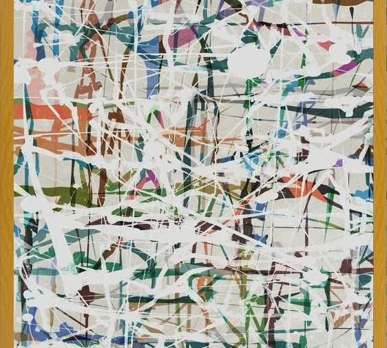Cuadro Urban Pollock 8