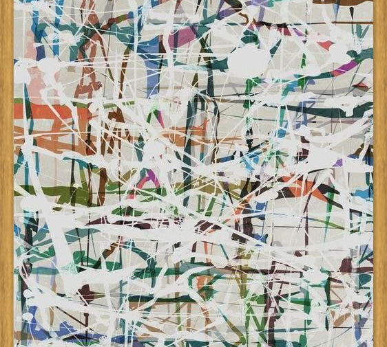 Cuadro Urban Pollock 8