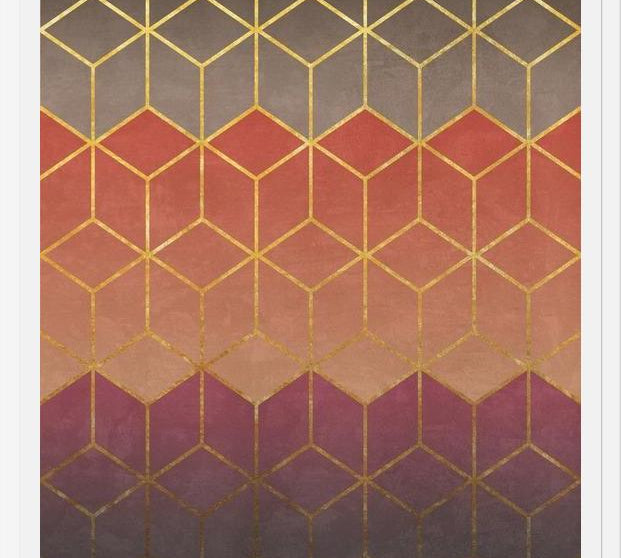 Cuadro Multiple Hollow Cubes III