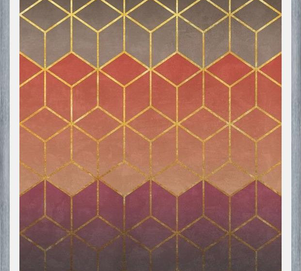 Cuadro Multiple Hollow Cubes III