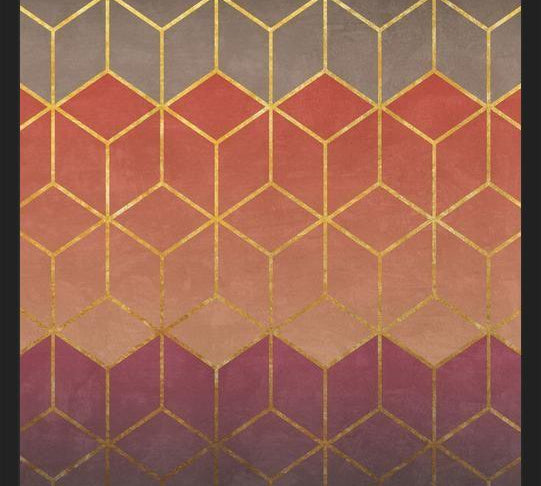 Cuadro Multiple Hollow Cubes III