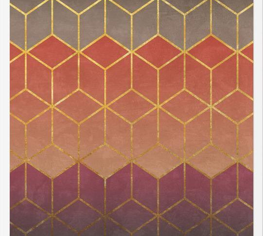 Cuadro Multiple Hollow Cubes III