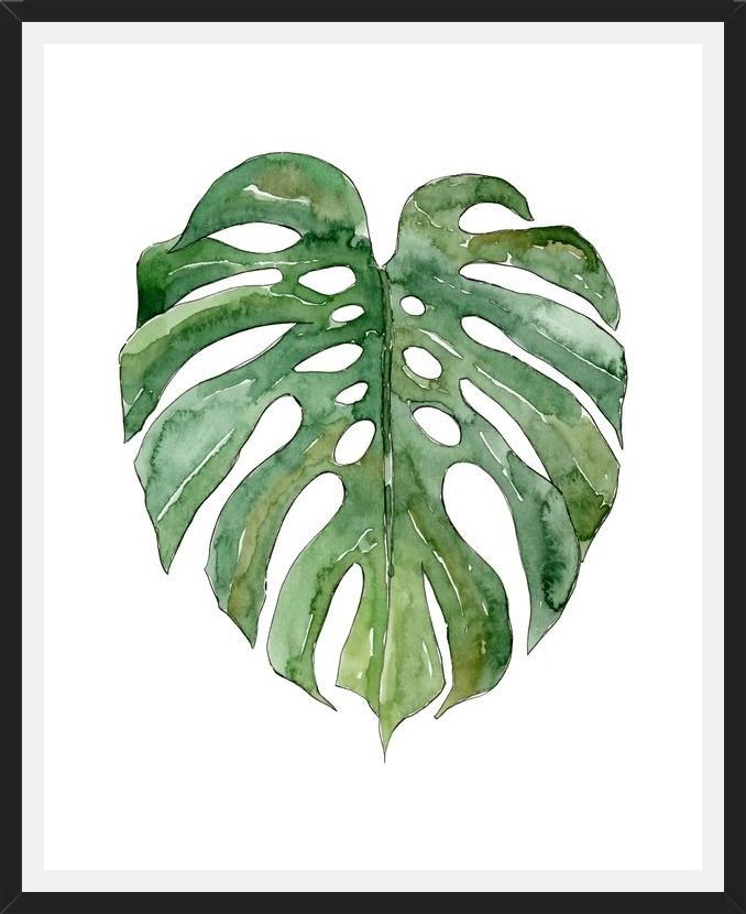 Cuadro Leaf #3