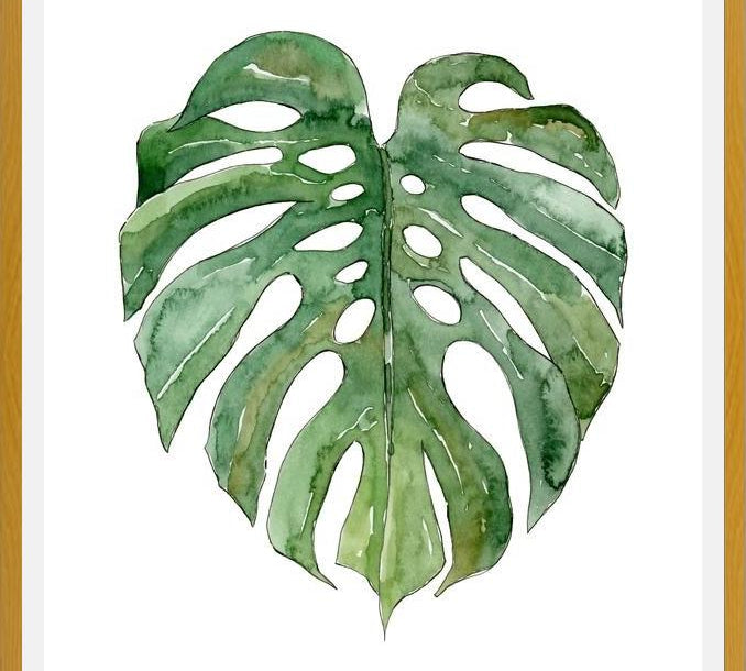 Cuadro Leaf #3