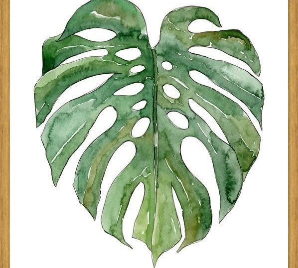 Cuadro Leaf #3