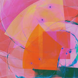 Canvas Watermelon Fractal 1