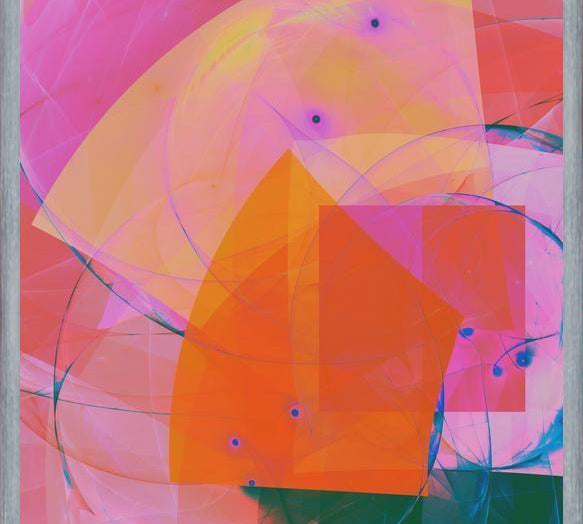 Cuadro Watermelon Fractal 1