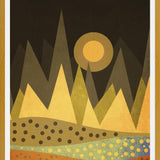 Cuadro Geometric landscape 02