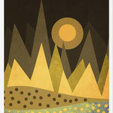 Cuadro Geometric landscape 02