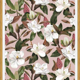 Cuadro Magnolias Pink Pattern