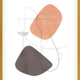 Cuadro Abstraction with gray lines 10