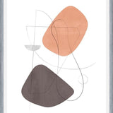 Cuadro Abstraction with gray lines 10