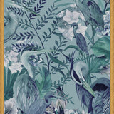 Cuadro garzas en verde