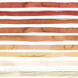 Canvas Sunset Watercolor Stripes