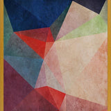 Cuadro Interconnected Triangles