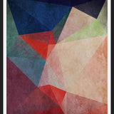 Cuadro Interconnected Triangles