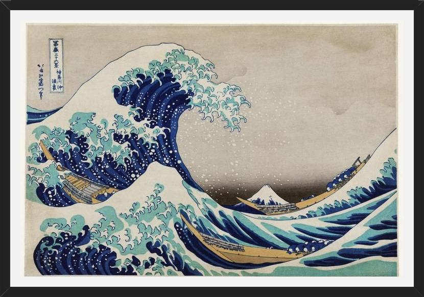 Cuadro Gran ola de Kanagawa