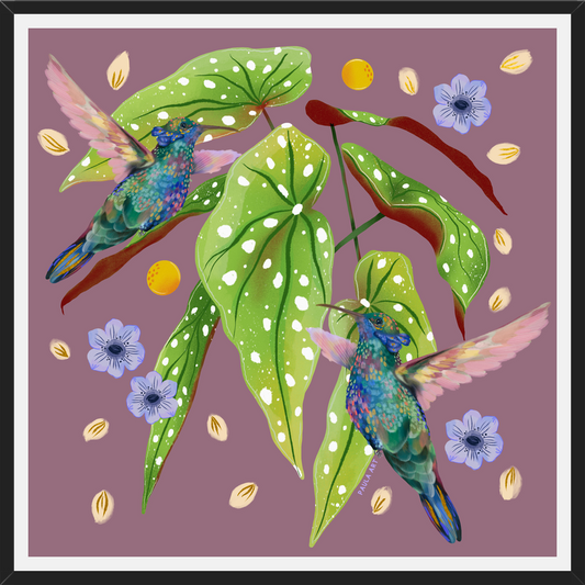 Cuadro Colibris