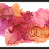 Cuadro Tinta Ink en Rosa