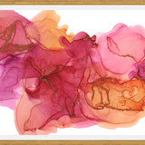 Cuadro Tinta Ink en Rosa