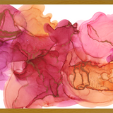 Cuadro Tinta Ink en Rosa