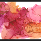 Cuadro Tinta Ink en Rosa