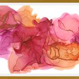 Cuadro Tinta Ink en Rosa