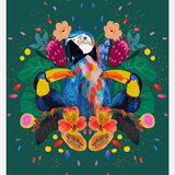 Cuadro Fiesta Tropical