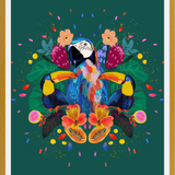 Cuadro Fiesta Tropical