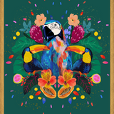 Cuadro Fiesta Tropical
