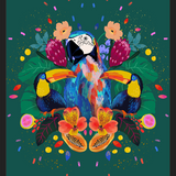 Cuadro Fiesta Tropical