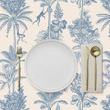 Mantel de Hule Vintage Palms and Monkeys