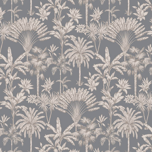 Papel Mural Palmas Tropicales