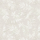 Papel Mural Moroccon Leaves Beige