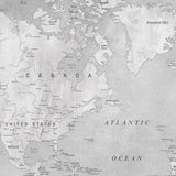 Papel Mural Mapa B&N