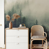 Papel Mural The fog and the forest ii