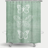 Cortina de Baño Mariposas