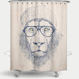 Cortina de baño Cool Lion