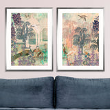 Set de Cuadros Jardin de Aves