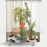 Cortina de Baño Plant Pots