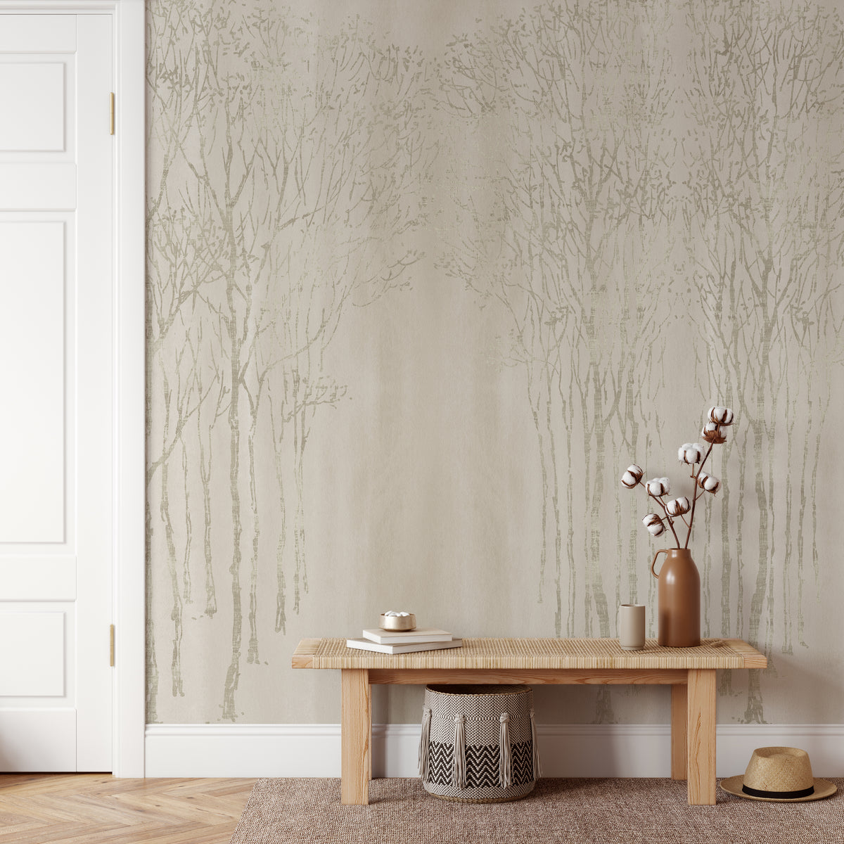 Papel Mural Arbolada